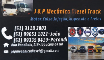 Tchê Encontrei - J&P Mecânica Diesel Truck – Mecânica em Sapucaia