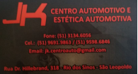 Tchê Encontrei - JK Centro Automotivo E Estética Automotiva – Centro e Estética Automotiva em São Leopoldo