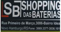 Tchê Encontrei - SB shopping das Baterias – Baterias em Novo Hamburgo